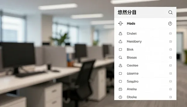 行业分类导航性能优化中的常见问题及解决策略